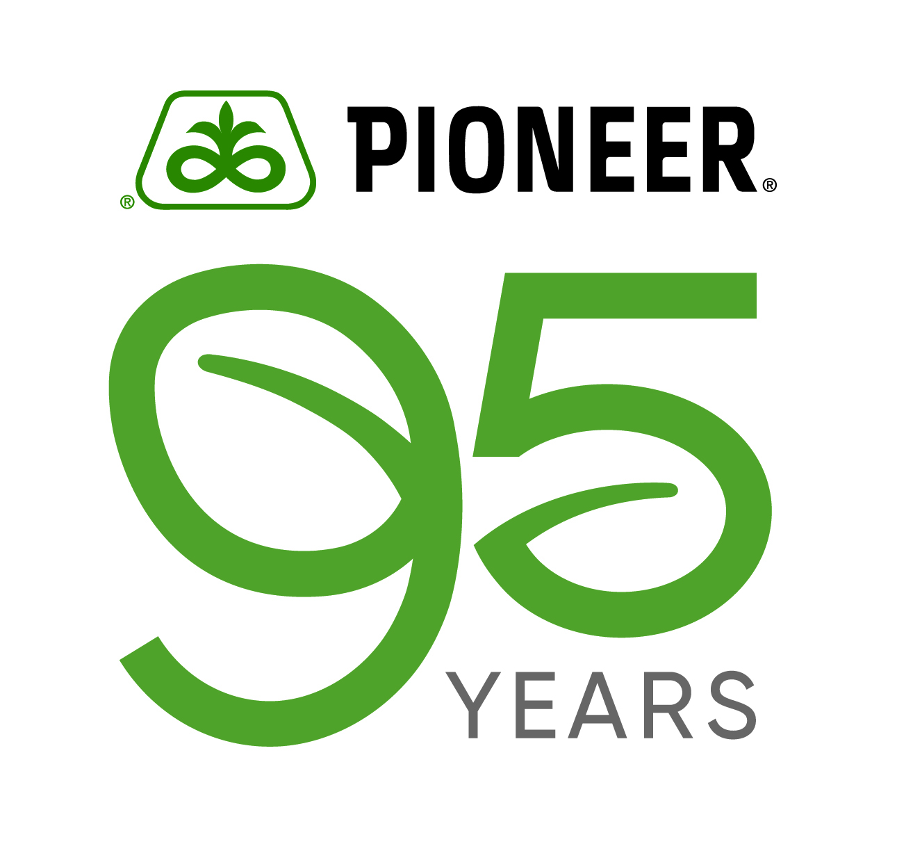 21D 1002 Pioneer 95 Years logo Pioneer Logo cmyk color