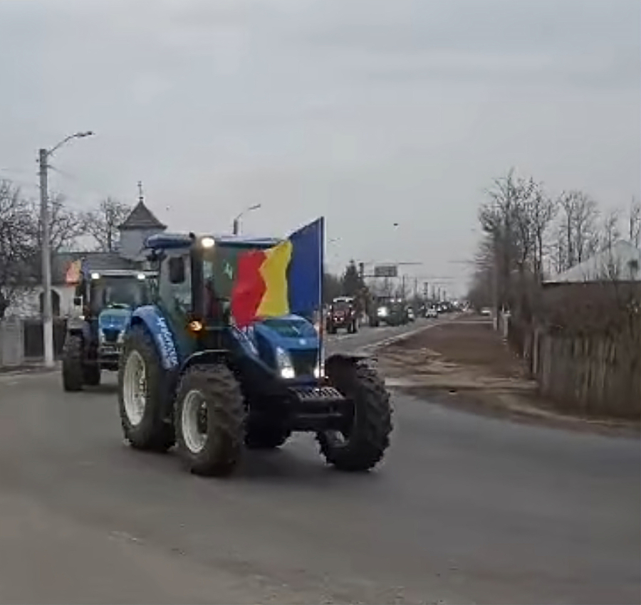 Fermierii și transportatorii mobilizați la Afumați NU participă la protestele din centrul Bucureștiului