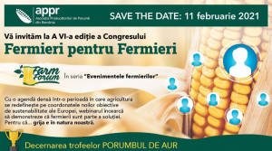 „Fermieri pentru Fermieri”, Congresul APPR - online