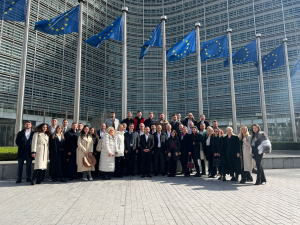 La Bruxelles, 30 de tineri români au semnalat problemele fermierilor din țara noastră