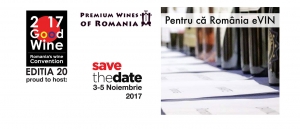 GoodWine, ediția 20, cel mai mare târg de vinuri din România, la Romexpo București C4-C5, în perioada 3-5 noiembrie 2017