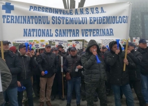 Rezultat previzibil al protestelor medicilor veterinari: „Dialogul pe aceste teme va fi reluat în perioada convenită anterior, 16 – 20 aprilie 2018”, (ANSVSA)