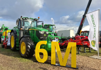 Noua serie de tractoare John Deere 6M s-a lansat la expoziția Agraria